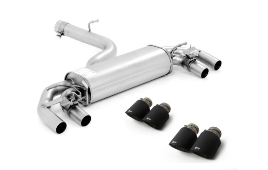 Remus exhaust suitable for L+R Volkswagen Golf VII R (facelift 2017+) - Carbon