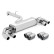 Remus exhaust suitable for L+R Volkswagen Golf VII R (facelift 2017+) - Silver / Carbon