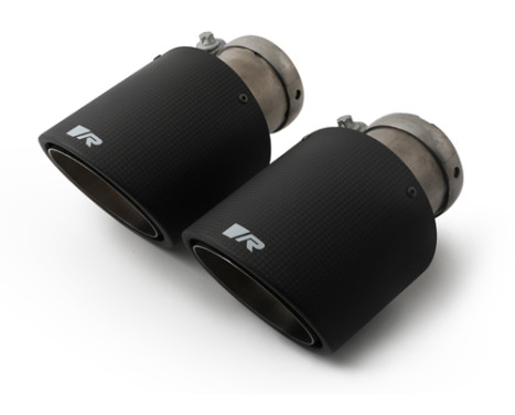 Remus exhaust suitable for left and right Fiat 124 Spider 1.4 turbo 'Carbon', Image 6