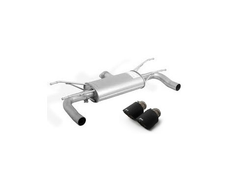Remus exhaust suitable for left and right Fiat 124 Spider 1.4 turbo 'Carbon'
