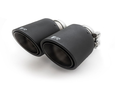 Remus exhaust suitable for left and right Fiat 124 Spider 1.4 turbo 'Carbon', Image 5
