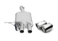 Remus exhaust suitable for Mini Cooper S F56 3-door 2014-2018 - Chrome / Angled