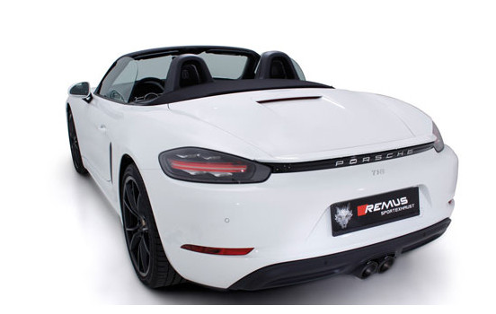 Remus exhaust suitable for Porsche Boxster/Cayman (718) from 2016 - Carbon, Image 6