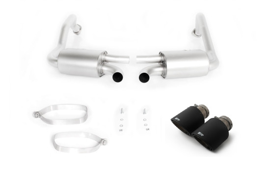Remus exhaust suitable for Porsche Boxster/Cayman (718) from 2016 - Carbon