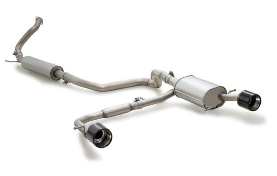Remus exhaust suitable for Suzuki Swift 2017+ (BlackChrome)