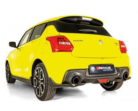 Remus exhaust suitable for Suzuki Swift 2017+ (BlackChrome), Image 2