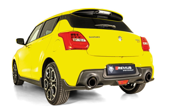 Remus exhaust suitable for Suzuki Swift 2017+ (BlackChrome), Image 2