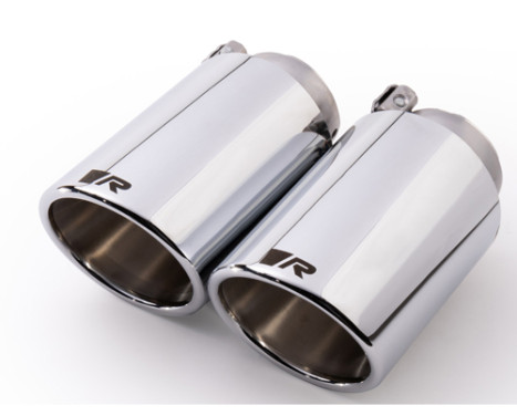 Remus exhaust suitable for Volkswagen Golf GTI from 2017 - Chrome, Image 3