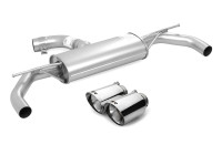 Remus exhaust suitable for Volkswagen Golf VII / Seat Leon 2.0 TSi - Chrome Angled