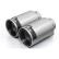 Remus exhaust suitable for Volkswagen Golf VII / Seat Leon 2.0 TSi - Silver / Carbon, Thumbnail 5