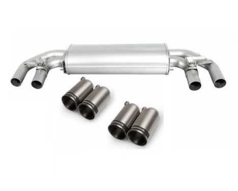 Remus Sport Exhaust suitable for Volkswagen Golf VII R - Silver / Carbon