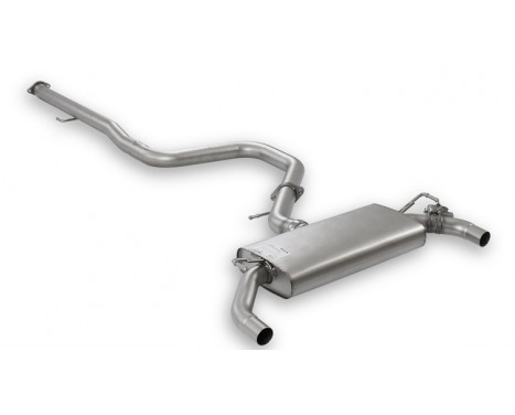 Remus Sports exhaust cat-back system Hyundai i30 N Performance - Chrome Angled, Image 2