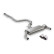 Remus Sports exhaust cat-back system Hyundai i30 N Performance - Chrome Angled