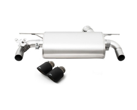 Remus stainless steel sports exhaust L+R BMW M140i(X) / M240i(X) Carbon end tips