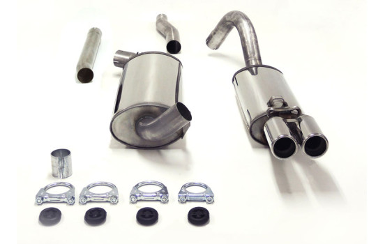 Simons exhaust suitable for Audi 80/90 Cabrio/Coupe 1986-1991