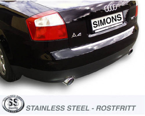 Simons exhaust suitable for Audi A4 1.8T Sedan/Avant/Cabrio 2001-2005, Image 2