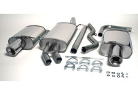 Simons exhaust suitable for Audi A4 (B6) 2001-