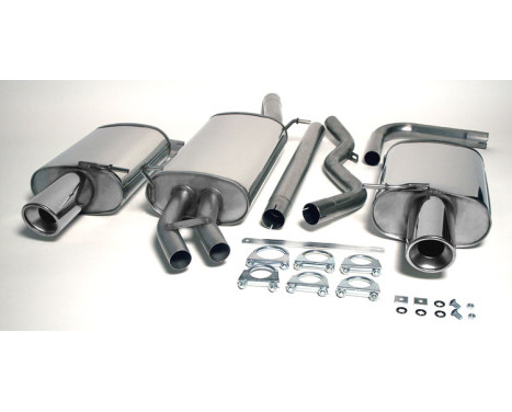 Simons exhaust suitable for Audi A4 (B6) 2001-