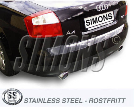 Simons exhaust suitable for Audi A4 (B6) 2001-, Image 2