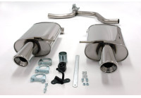 Simons exhaust suitable for Audi A4 B7 sedan/avant 2004-
