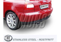 Simons exhaust suitable for Audi S3 Quattro 05/1999-2003