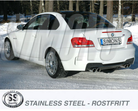 Simons exhaust suitable for BMW 1M 2011-, Image 2