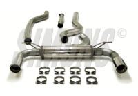 Simons exhaust suitable for BMW 320D/420D -06/2015