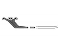 Simons exhaust suitable for Opel Manta/Ascona 2.0 E/GTE/GSi