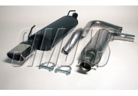 Simons exhaust suitable for Saab 9-3 Aero I 2000