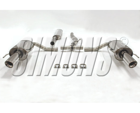 Simons exhaust suitable for Saab 9-3X SC XWD 2009-
