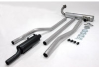 Simons exhaust suitable for Saab 96 2-stroke