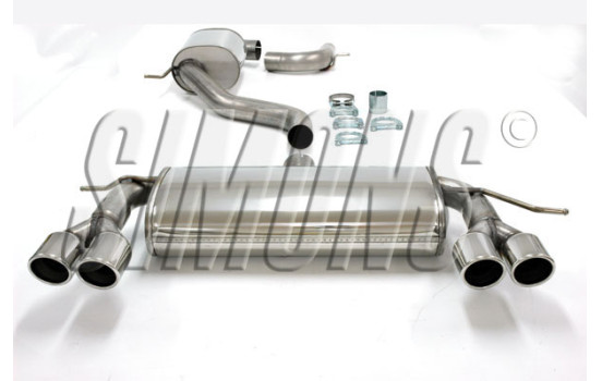 Simons exhaust suitable for Seat Leon 1P 2005-
