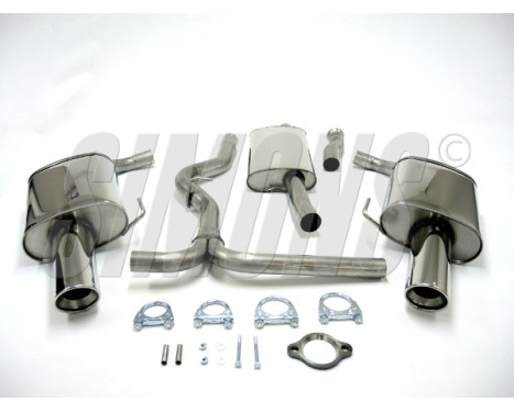 Simons exhaust suitable for Subaru Legacy/Outback 2004-2009