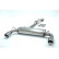 Simons exhaust suitable for Volkswagen Golf R32 3.2 V6