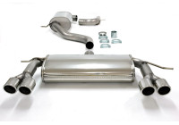 Simons exhaust suitable for Volkswagen Scirocco III 1.4 TSi, 1.8TSi, 2.0 TFSi