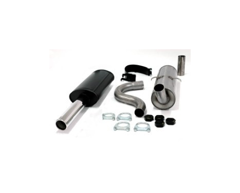 Simons exhaust suitable for Volvo 740/760 Turbo with catalytic converter