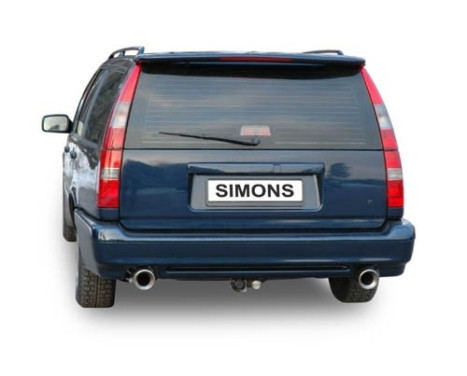 Simons exhaust suitable for Volvo 850/S70/V70/C70 1994-1999, Image 2
