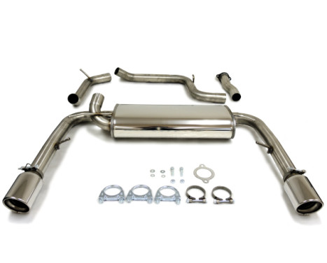 Simons exhaust suitable for Volvo C70 5-cylinder Diesel 2006+