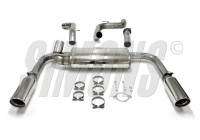 Simons exhaust suitable for Volvo S40/V50