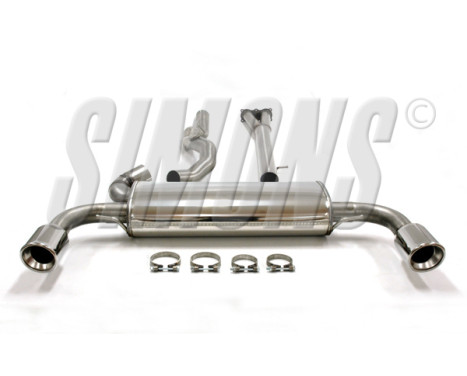 Simons exhaust suitable for Volvo S60/V60 T6 AWD, Image 2