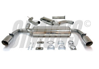 Simons exhaust suitable for Volvo V40 T4 / T5 5-cylinder 2013-2015