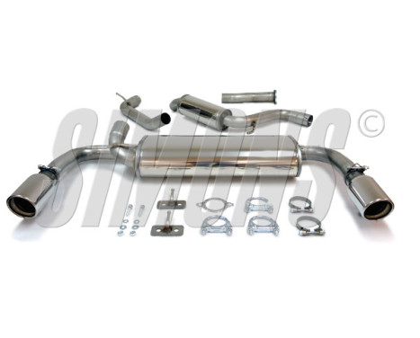 Simons exhaust suitable for Volvo V40 T4 / T5 5-cylinder 2013-2015