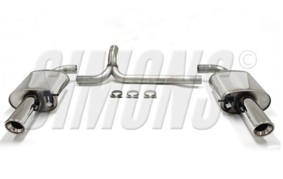 Simons exhaust suitable for Volvo V70/XC70 T6 AWD 2007-