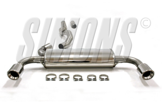 Simons exhaust suitable for Volvo XC60 T6 2008-, Image 2