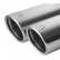 Sports exhaust Seat Leon II FR 2.0 TFSI 147kW 2005-2012 2x 70mm, Thumbnail 2