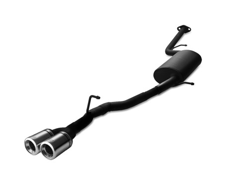 Sports exhaust Toyota IQ 1.0i 50kW 2009- 2x 80mm, Image 2