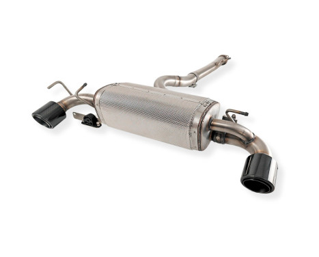 Ulter Sport Double Stainless Steel Sports Exhaust suitable for Toyota GR Yaris Mk1 2020-2024 192kW 2x100mm Carbon