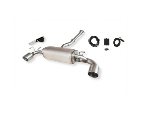 Ulter Sport Dual Stainless Steel Sport Exhaust suitable for Toyota GR Yaris Mk2 2024- 206kW 2x115mm Satin Finish