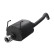 Ulter Sport exhaust suitable for Ford KA II 1.2i 51kW/1.3 TDCi 55kW 2008-2012 80mm, Thumbnail 2