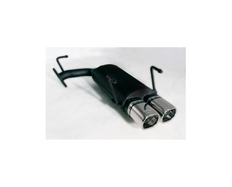Ulter Sport exhaust suitable for Toyota Corolla E10 HB 1.3i 55/65kW/1.6i 84kW 1992-1997 2x 80x65mm, Image 2